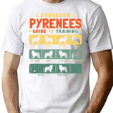 Great Pyrenees Pyr Funny Guide To Traning T-Shirt - White