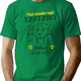 Greek Tzatziki Retro Mascot T-Shirt - Green