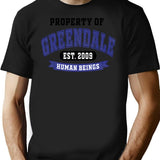 Greendale Community College Human Being Vintage Logo T-Shirt - Black