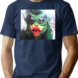 Gremlin Greta T-Shirt - Retro Graphic Tee for Men & Women - Navy
