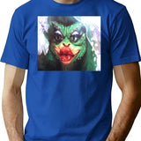 Gremlin Greta T-Shirt - Retro Graphic Tee for Men & Women - Blue