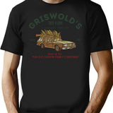 Griswold's Tree Farm T-Shirt - Retro Graphic Tee for Men & Women - Black