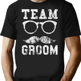 Groom Bachelor Party Team Funny Wedding Gift Idea T-Shirt - Black