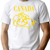 Grunge Canada Retro 90's Rock Maga T-Shirt - White