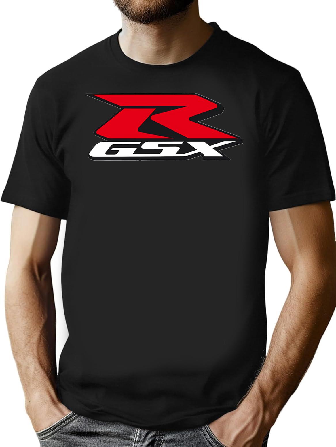 Gsxr Superbike Motorcycle Pullover Hoodie - Retro Graphic Tee for Men & Women - Black