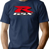 Gsxr Superbike Motorcycle Pullover Hoodie - Retro Graphic Tee for Men & Women - Navy