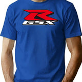 Gsxr Superbike Motorcycle Pullover Hoodie - Retro Graphic Tee for Men & Women - Blue
