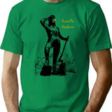 Guerrilla Gardener T-Shirt - Retro Graphic Tee for Men & Women - Green