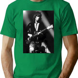 Guitar Richard Concert Poster T-Shirt - Retro Graphic Tee for Men & Women - Green