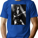Guitar Richard Concert Poster T-Shirt - Retro Graphic Tee for Men & Women - Blue