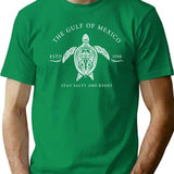 Gulf Of Mexico Estd 1550 Stay Salty And Resist 2 T-Shirt - Green