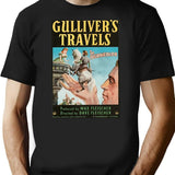Gulliver's Travels T-Shirt - Retro Graphic Tee for Men & Women - Black