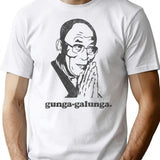 Gunga-galunga Vintage T-Shirt - Retro Graphic Casual Tee - White