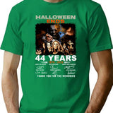 Halloween Ends 44 Years 1978 - 2022 T-Shirt - Green