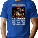 Halloween Ends 44 Years 1978 - 2022 T-Shirt - Blue