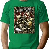 Halloween Farewell - Oingo Boingo T-Shirt - Retro Graphic Tee for Men & Women - Green