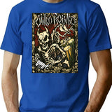 Halloween Farewell - Oingo Boingo T-Shirt - Retro Graphic Tee for Men & Women - Blue