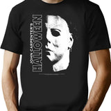 Halloween Library Classic . T-Shirt - Retro Graphic Tee for Men & Women - Black