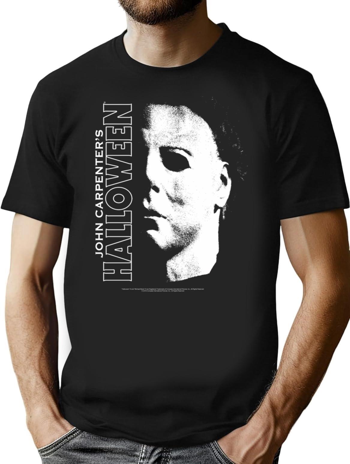 Halloween Library Classic . T-Shirt - Retro Graphic Tee for Men & Women - Black