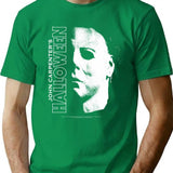 Halloween Library Classic . T-Shirt - Retro Graphic Tee for Men & Women - Green