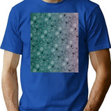 Halloween Pumpkins 1b T-Shirt - Retro Graphic Tee for Men & Women - Blue