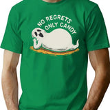 Halloween Shopping Funny T-Shirt - Sarcastic Humor Graphic Tee - Green