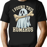 Halloween Shopping Humor T-Shirt - Retro Graphic Tee for Men & Women - Black