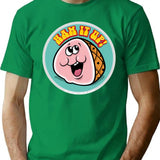 Ham It Up T-Shirt - Retro Graphic Tee for Men & Women - Green
