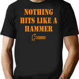 Hammer Bowling - Nothing Hits Like A Hammer T-Shirt - Black