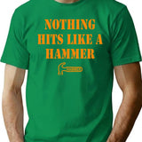 Hammer Bowling - Nothing Hits Like A Hammer T-Shirt - Green