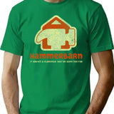 Hammerbarn Vintage T-Shirt - Retro Graphic Casual Tee - Green