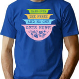Hand Over The Pyrex No One Gets Hurt - Gooseberry T-Shirt - Blue
