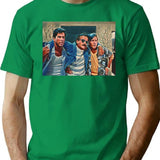 Hangin With Bernie T-Shirt - Retro Graphic Tee for Men & Women - Green