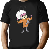 Hanna Barbera (1) T-Shirt - Retro Graphic Tee for Men & Women - Black