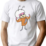 Hanna Barbera (1) T-Shirt - Retro Graphic Tee for Men & Women - White