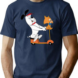 Hanna Barbera T-Shirt - Retro Graphic Tee for Men & Women - Navy