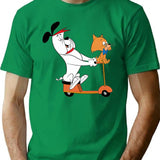 Hanna Barbera T-Shirt - Retro Graphic Tee for Men & Women - Green