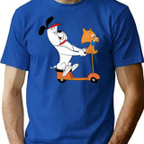 Hanna Barbera T-Shirt - Retro Graphic Tee for Men & Women - Blue