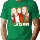 Hanson Classic T Shirt - Retro Graphic Tee for Men & Women - Green
