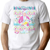 Hap Hap Happiest Sweater This Side Of The Nuthouse T-Shirt - White
