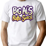 Hardship Mischievous Shooting Alluring Big Al's Robo Shack Buy In Green T-Shirt - White