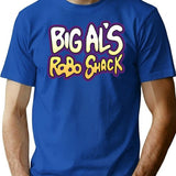 Hardship Mischievous Shooting Alluring Big Al's Robo Shack Buy In Green T-Shirt - Blue