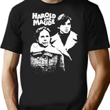 Harolds Arts Design Maudes Vintage Dark Comedy Movies T-Shirt - Black