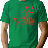 Haul Ass T-Shirt - Retro Graphic Tee for Men & Women - Green