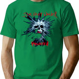 Haunted T-Shirt - Retro Graphic Tee for Men & Women - Green