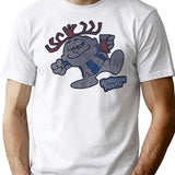 Hawaiian Punch - Distressed Punchy Graphic T-Shirt - White