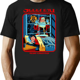 He Sees You When You're Sleeping T-Shirt - Black