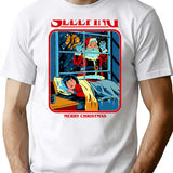 He Sees You When You're Sleeping T-Shirt - White