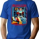 He Sees You When You're Sleeping T-Shirt - Blue