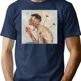Heal T-Shirt - Retro Graphic Tee for Men & Women - Navy